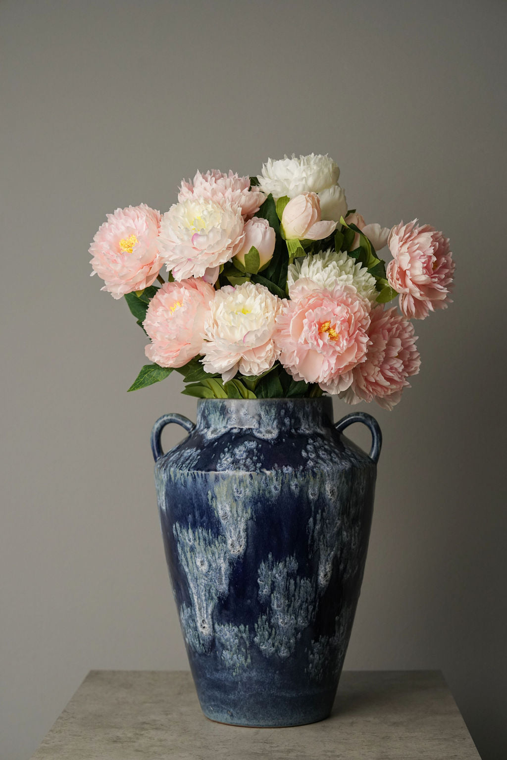 Peony Glow Pink & White