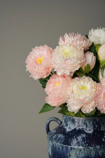 Peony Glow Pink & White